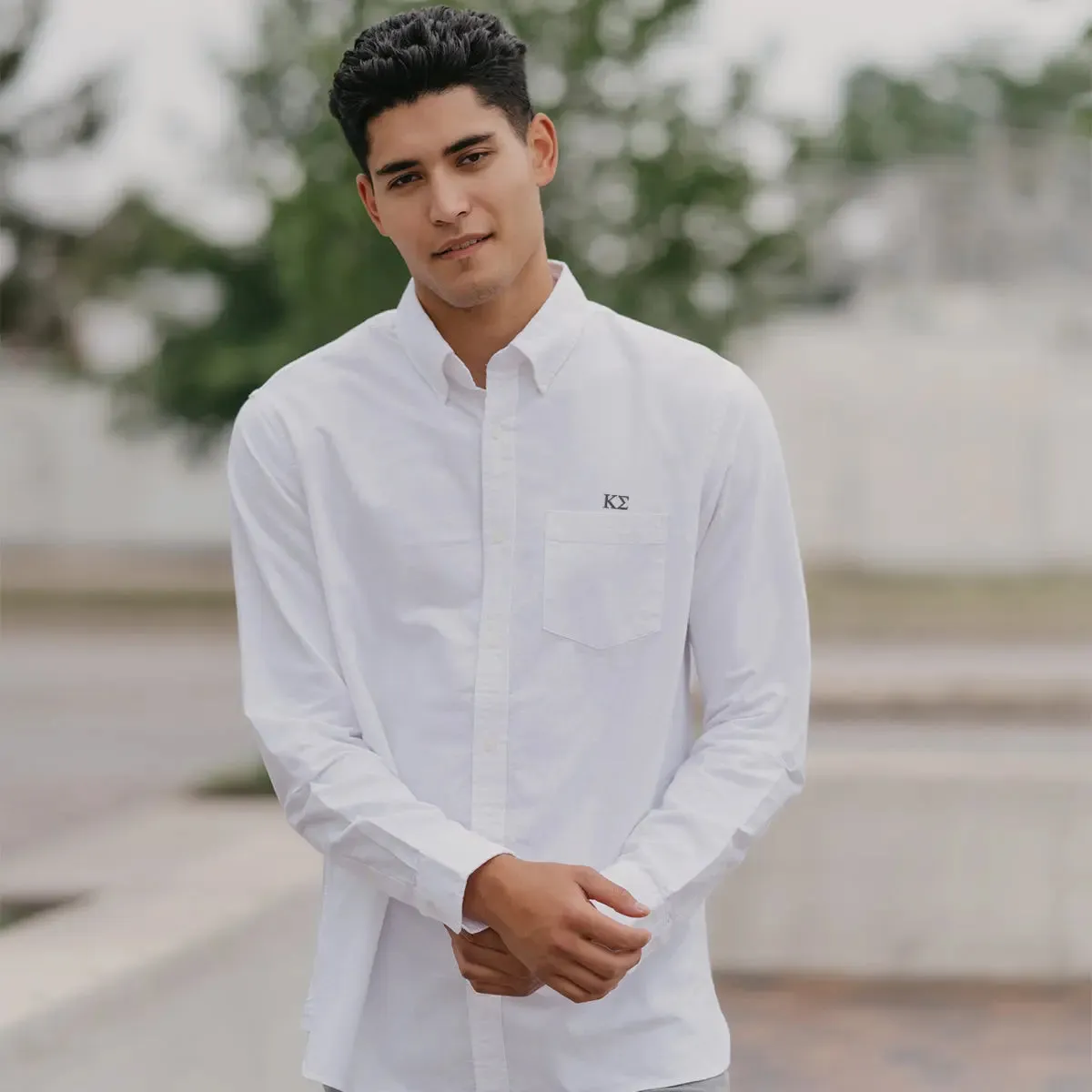Kappa Sig Brooks Brothers Oxford Button Up Shirt