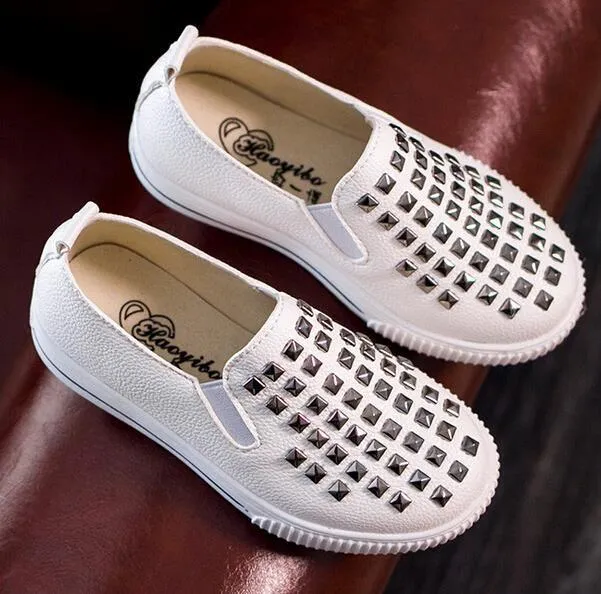 Kids Fashion Rivet Slip On's