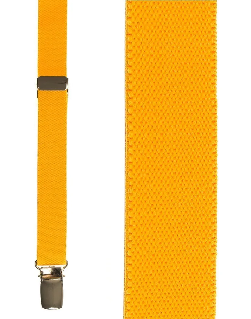 Kids Gold Oxford Suspenders