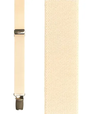 Kids Ivory Oxford Suspenders
