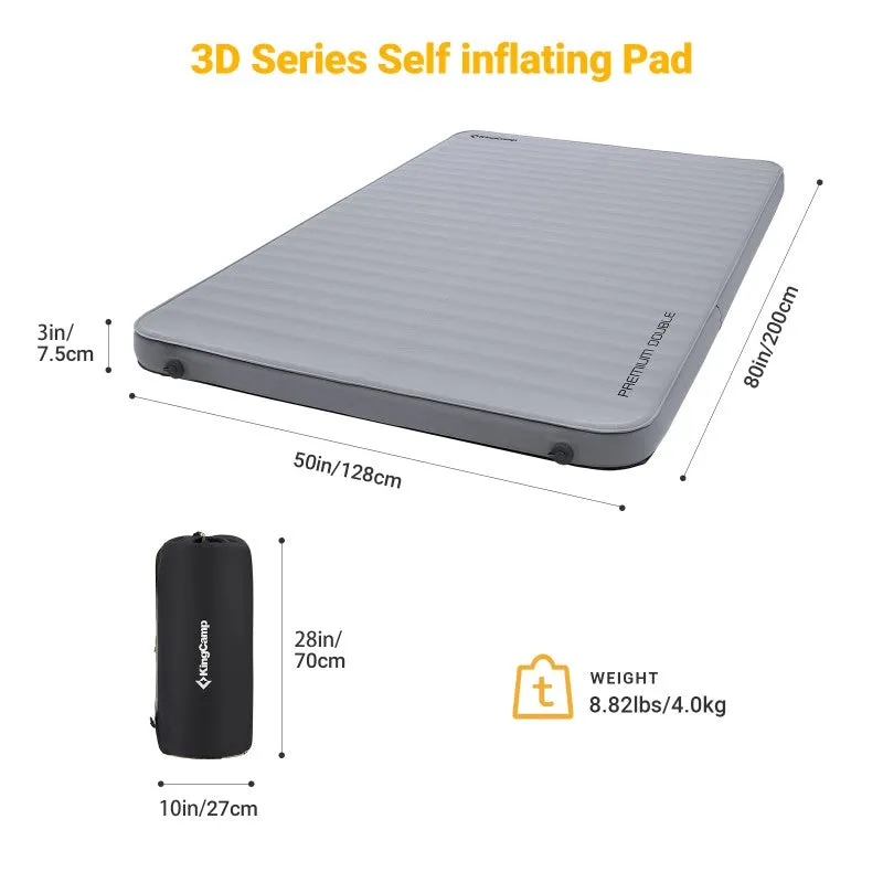 King Camp - Premium Double Self-inflating Pad
