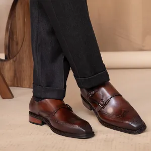 Kingsman Double Monk Strap Shoes