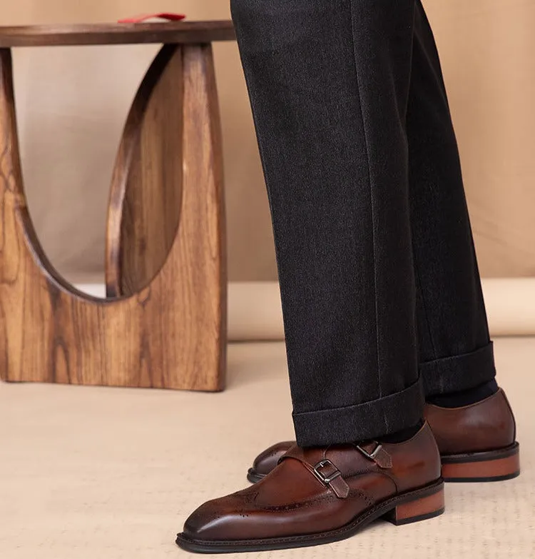 Kingsman Double Monk Strap Shoes
