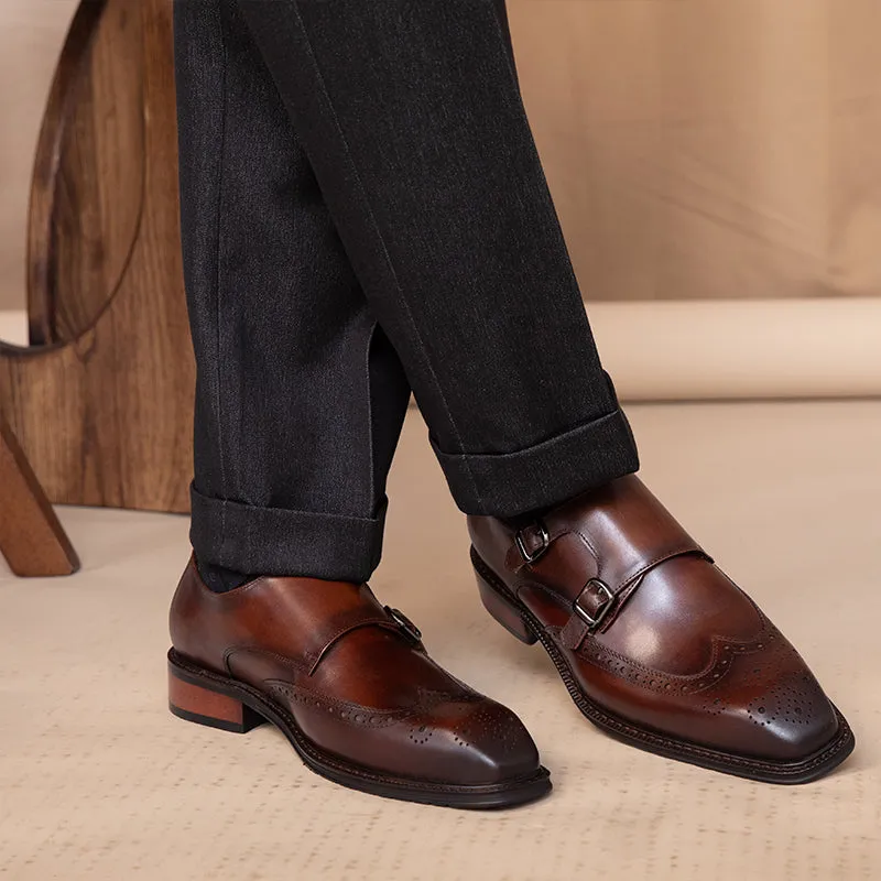 Kingsman Double Monk Strap Shoes