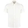 Kustom Kit Tailored Fit Premium Oxford Shirt Short Sleeve (KK187)