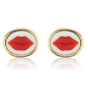 Lady is a Tramp Stud Earrings