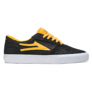 Lakai Manchester X Doomsayers Black/Gold Suede Shoes