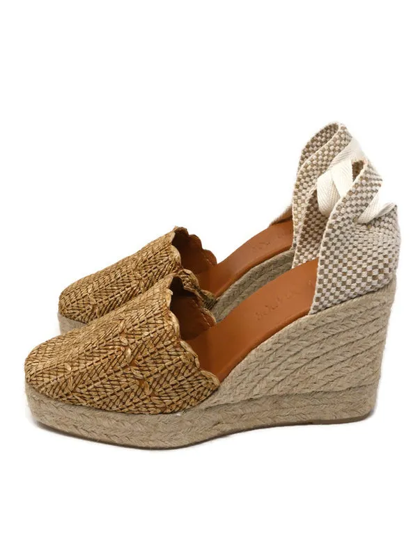 Le Mogador - Stilvi Wedge Sandal - Nude