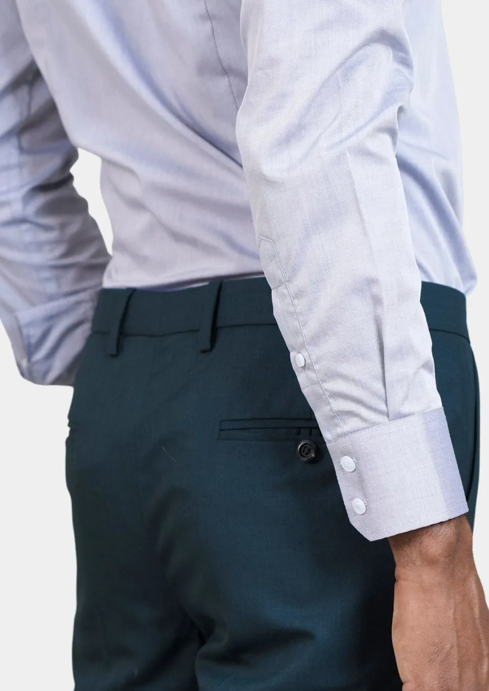 Light Grey End On End Shirt