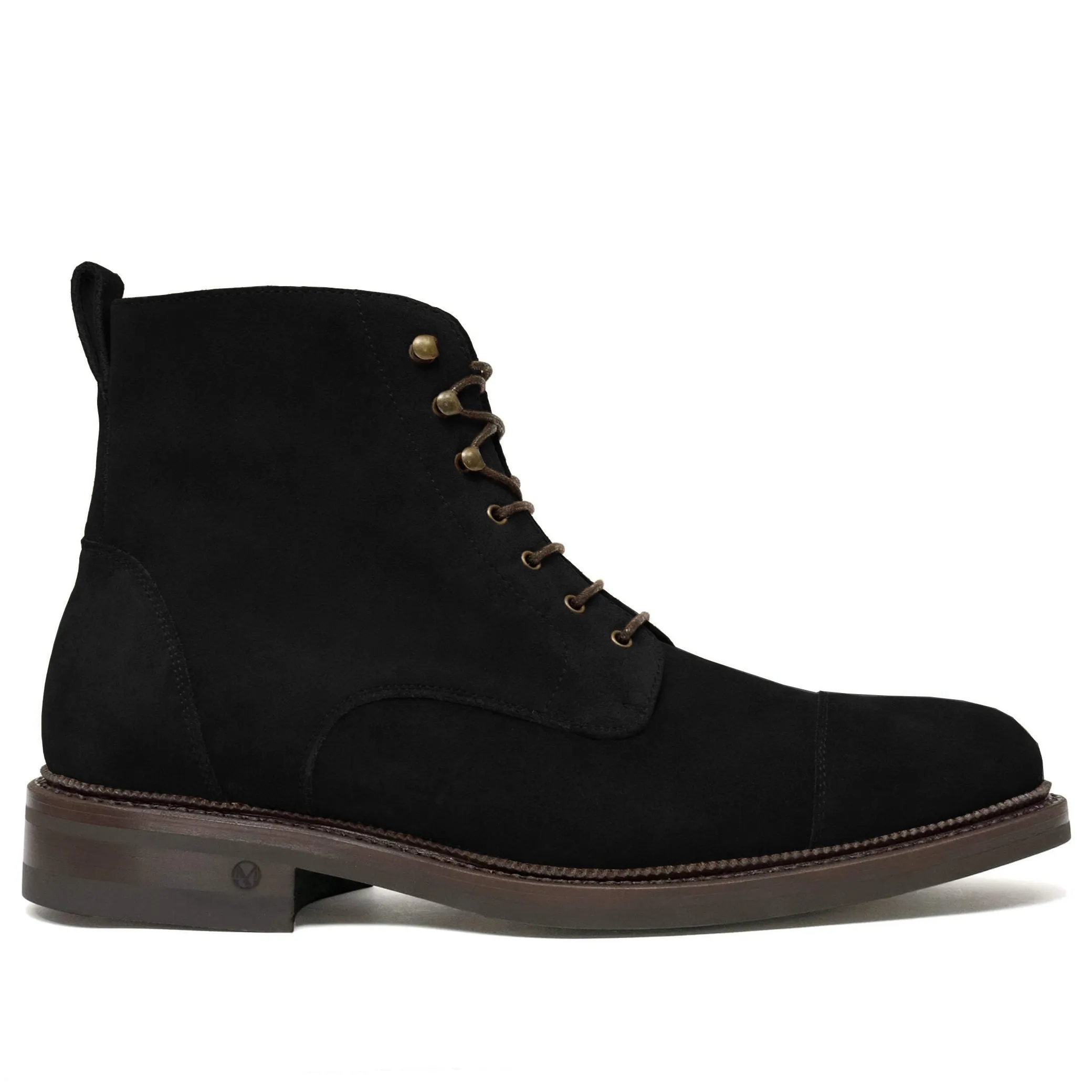 Logan Boot Black Suede