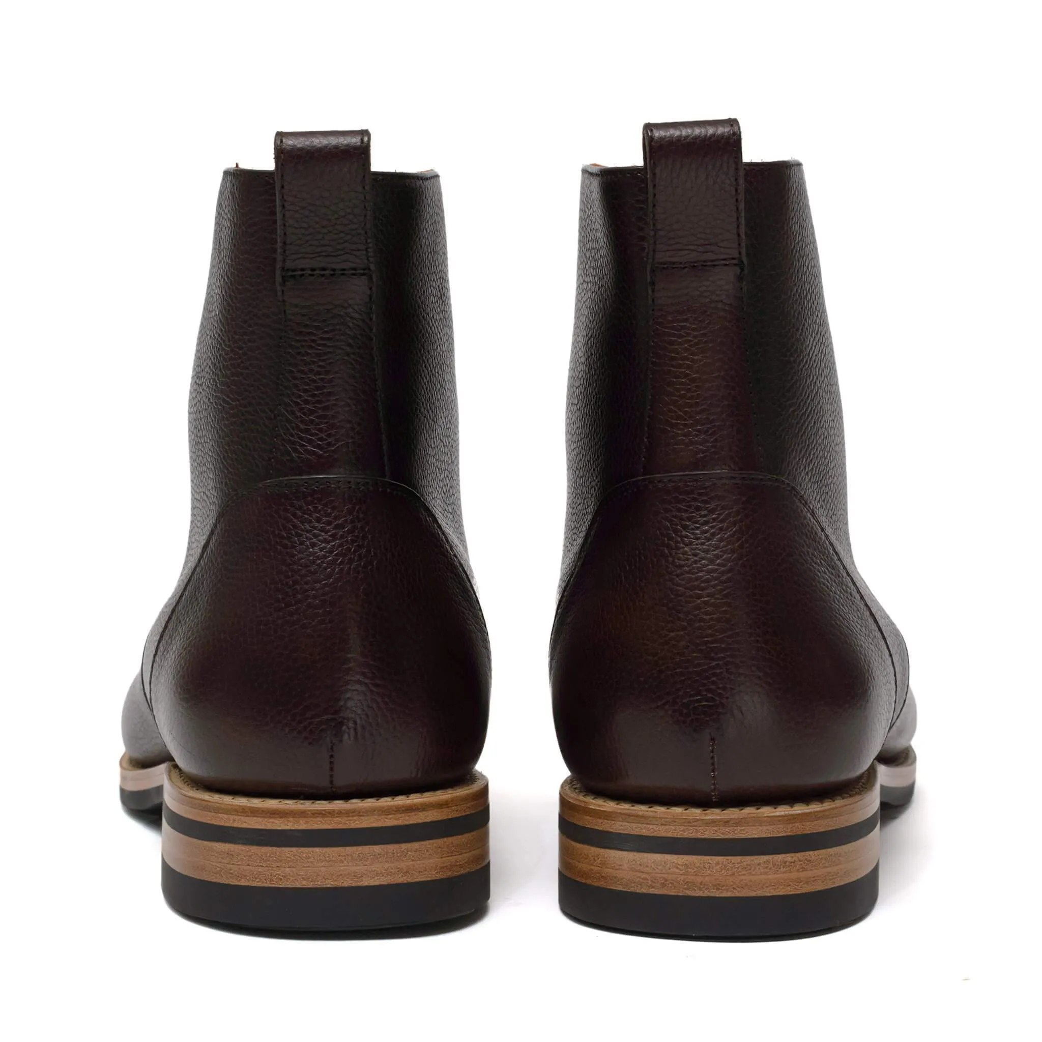 Logan Boot in Full Grain Dark Brown