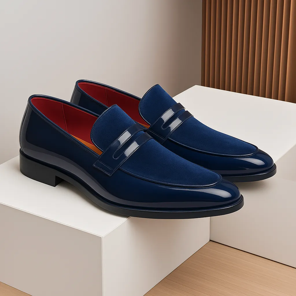 Lombardi Patent Leather Loafers