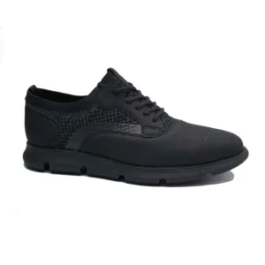 London Art Lace Up  Shoe Black