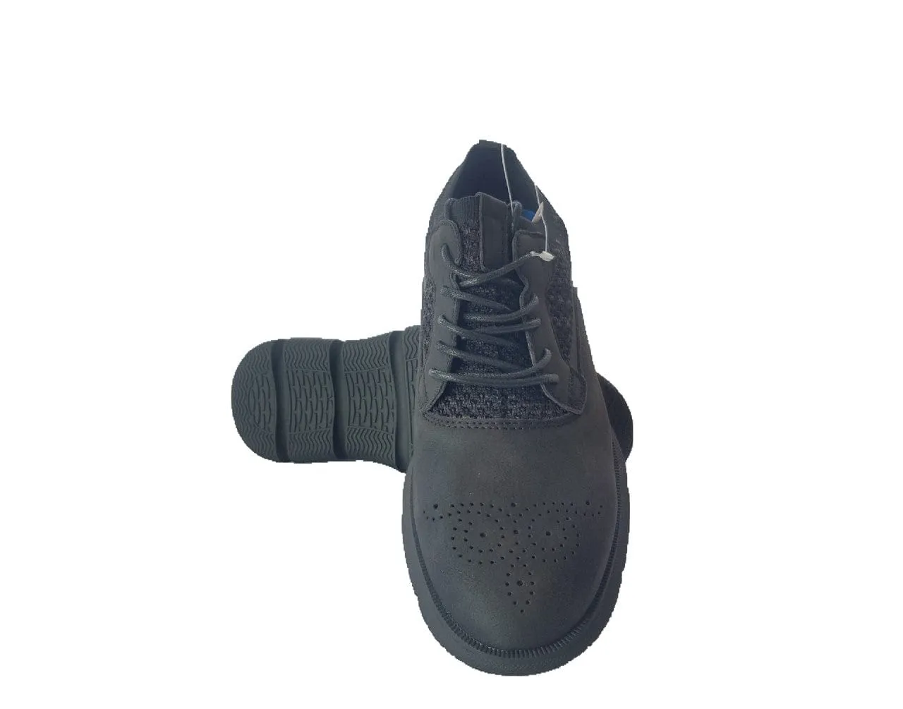 London Art Lace Up  Shoe Black