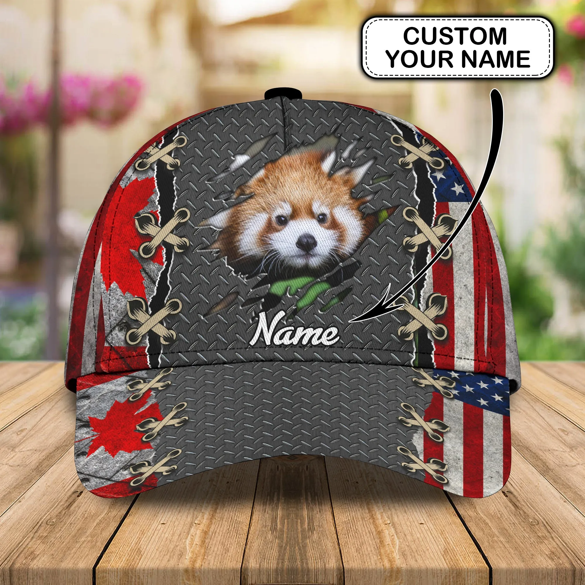 Loop - Red Panda - Customize Cap - Dp98