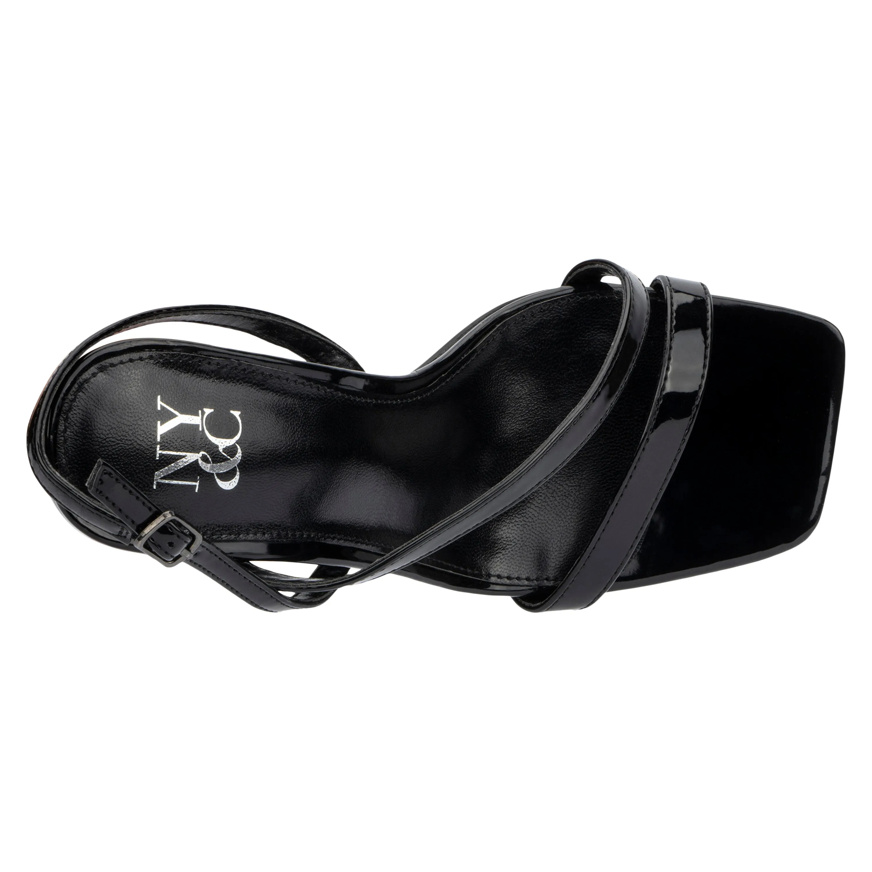 Lory Lucite Heel Sandals