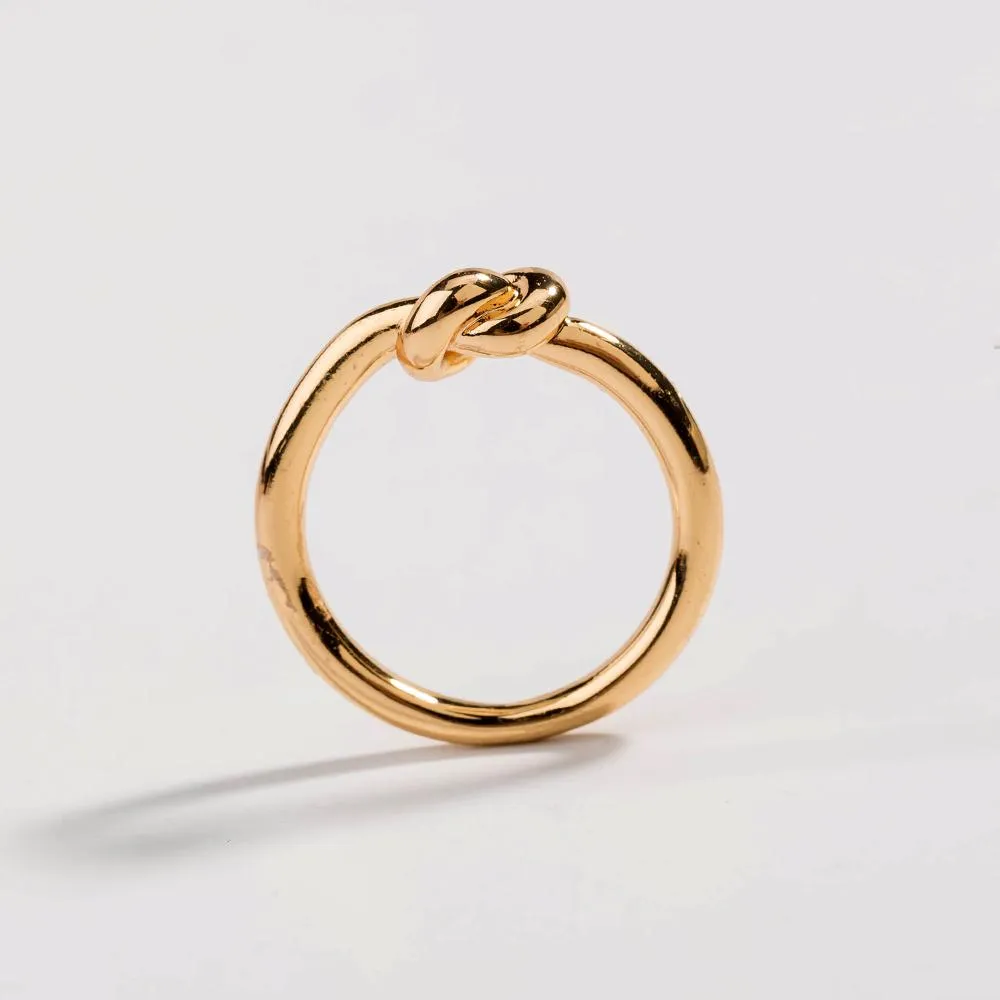 Love Knot Ring Commitment Ring