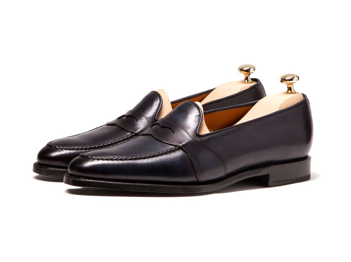 Madison - MTO - Midnight Calf - TMG Last - Single Leather Sole