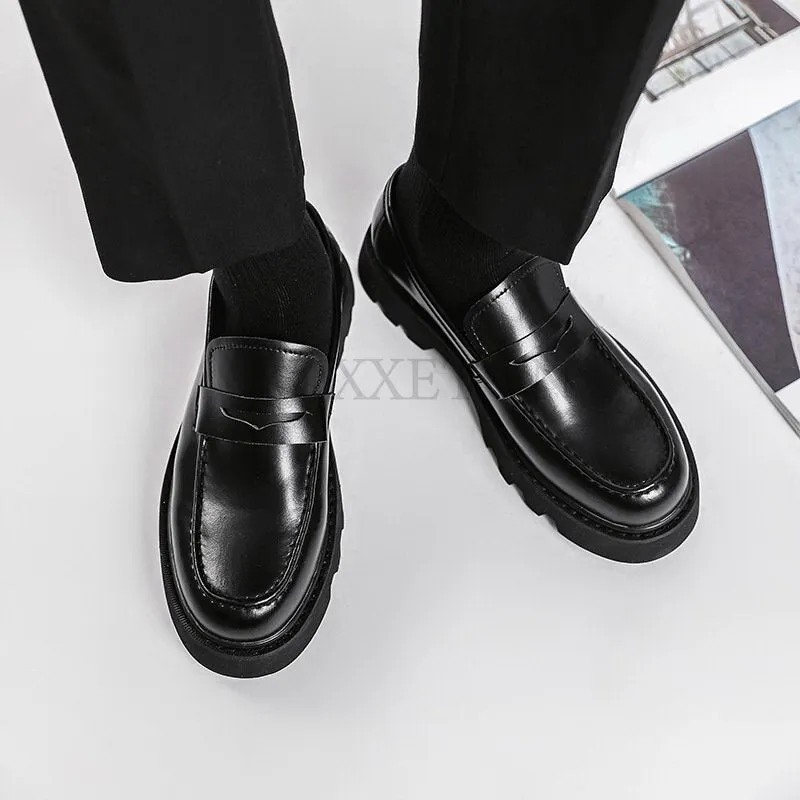 Man Leather Shoe