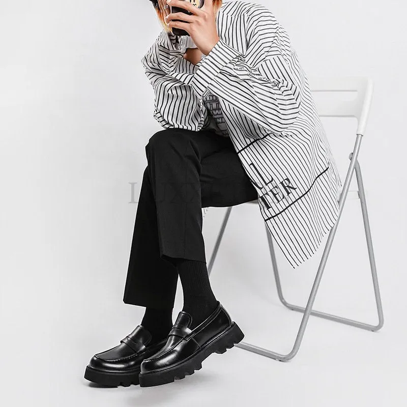 Man Leather Shoe