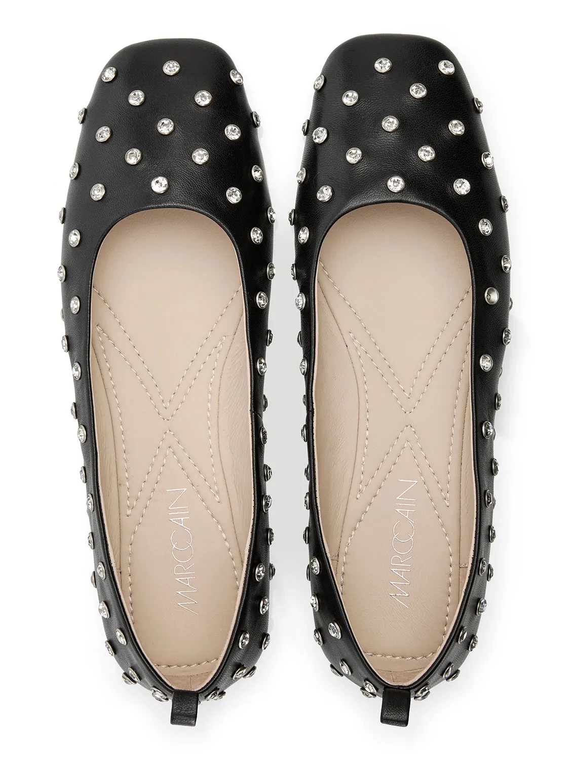 Marc Cain Soft ballerina flat made of goat nappa YC SF.03 L06 - Pre-Order May Delivery