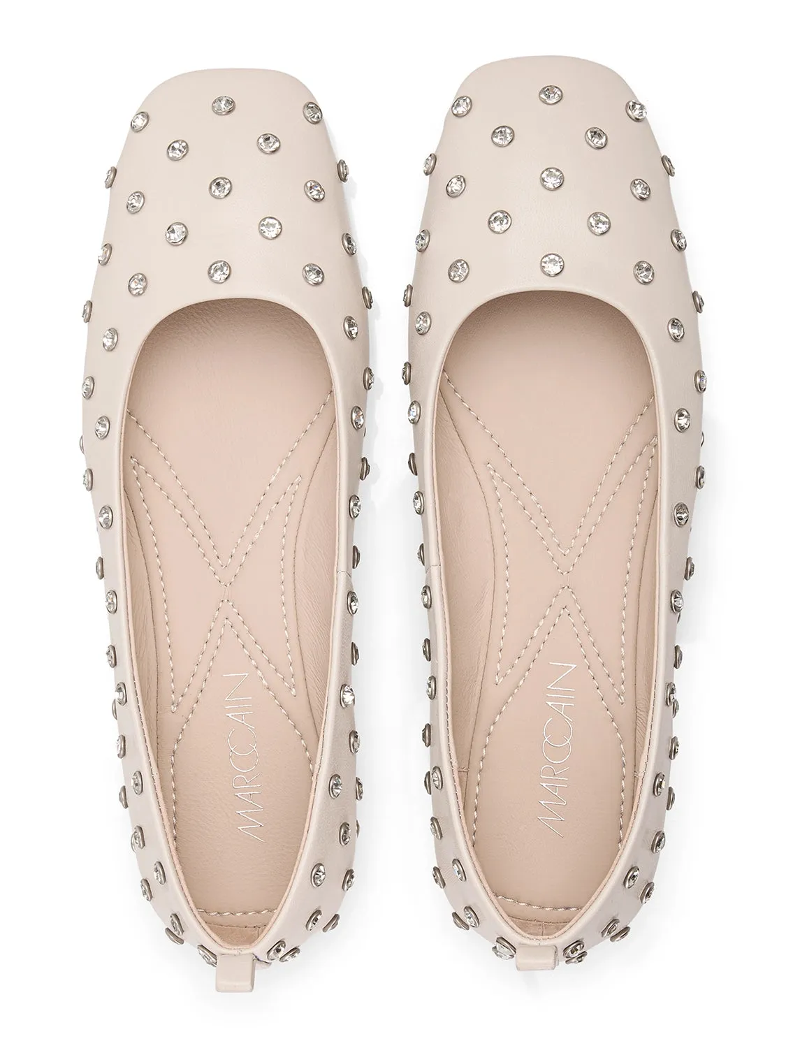 Marc Cain Soft ballerina flat made of goat nappa YC SF.03 L06 - Pre-Order May Delivery