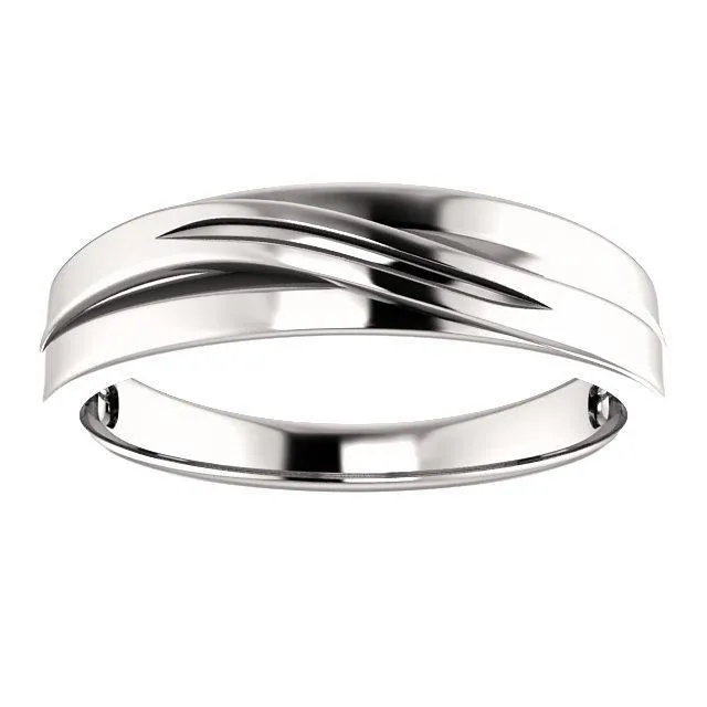 Matthew Tapered Round Slit Band