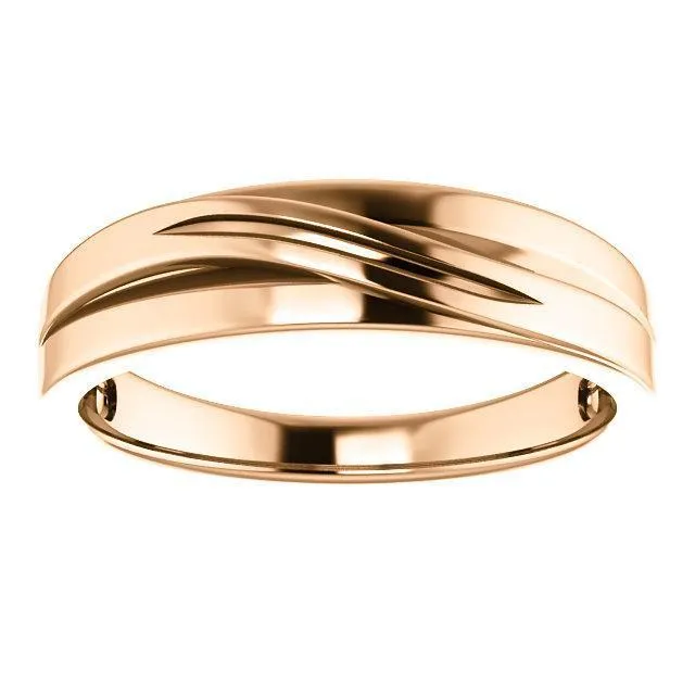 Matthew Tapered Round Slit Band