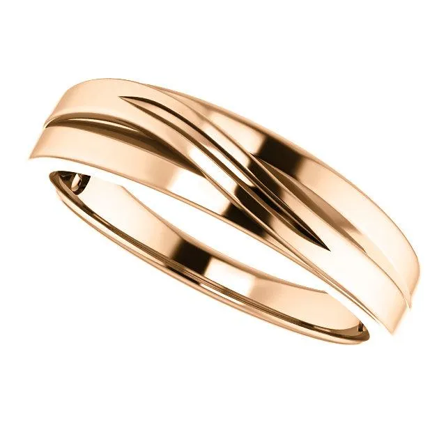 Matthew Tapered Round Slit Band