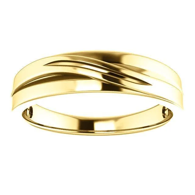 Matthew Tapered Round Slit Band