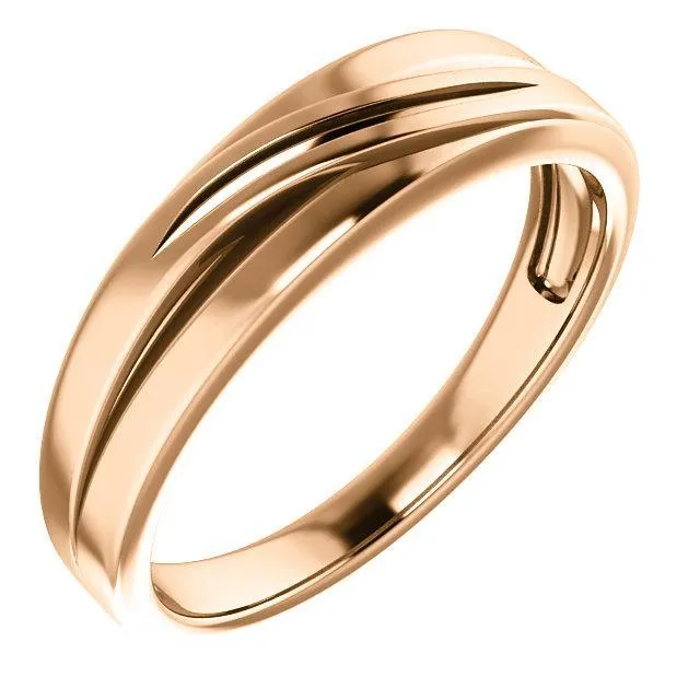 Matthew Tapered Round Slit Band