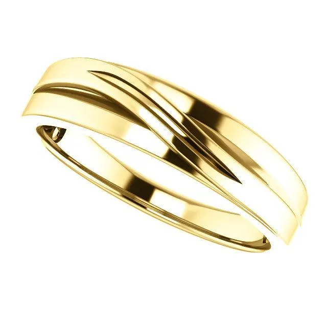 Matthew Tapered Round Slit Band