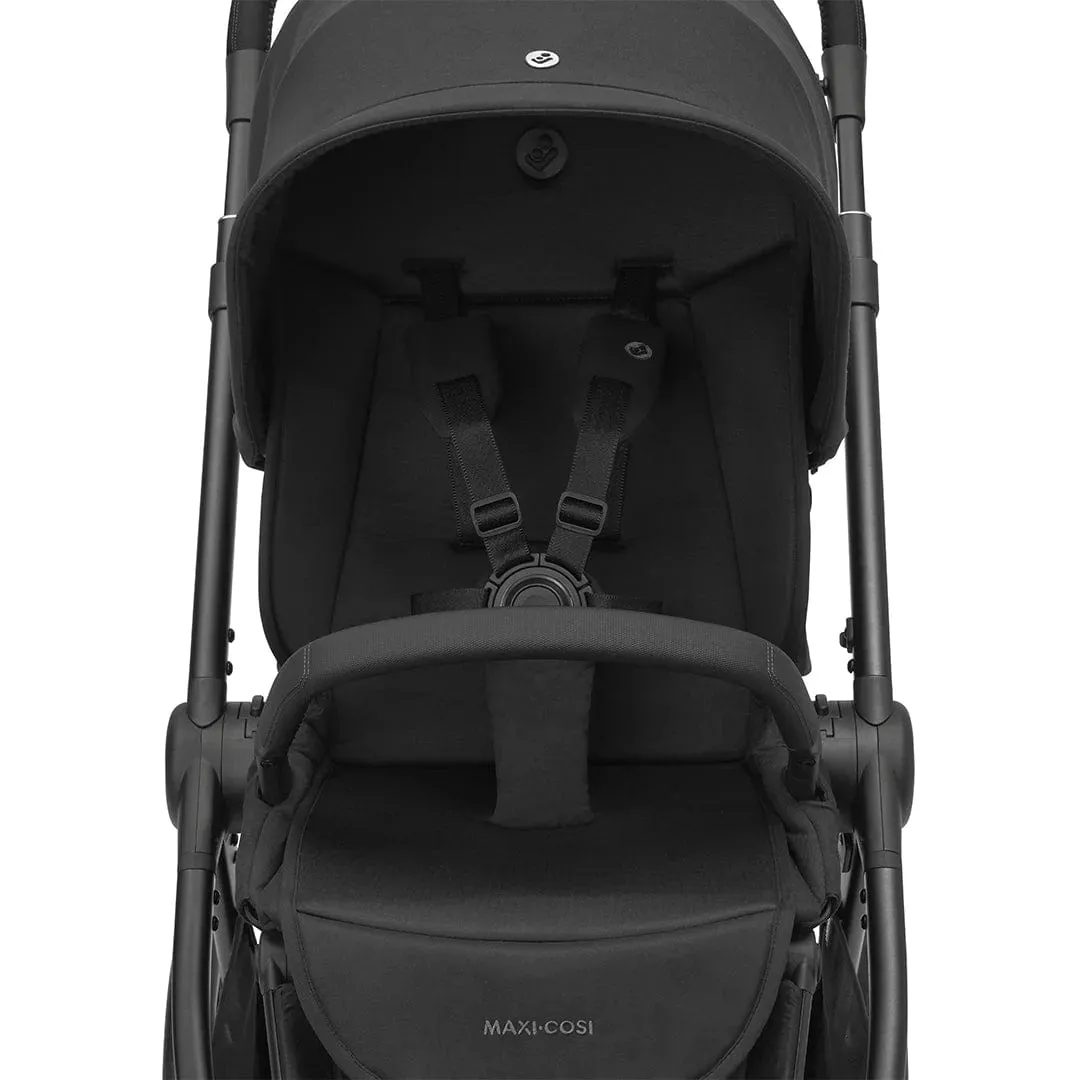 Maxi Cosi Oxford 9 Piece Pebble S Travel System - Twillic Black