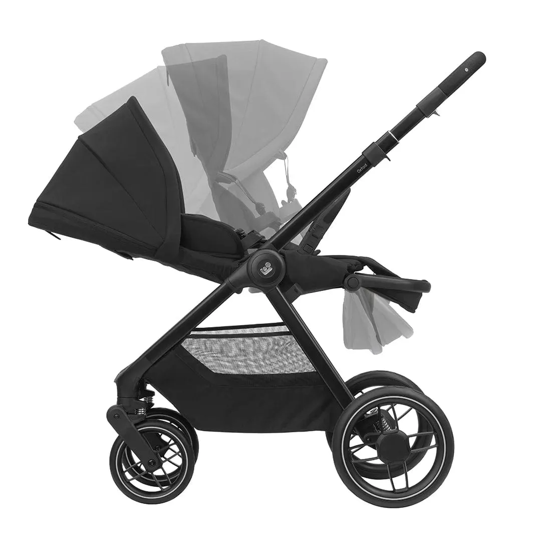 Maxi Cosi Oxford 9 Piece Pebble S Travel System - Twillic Black