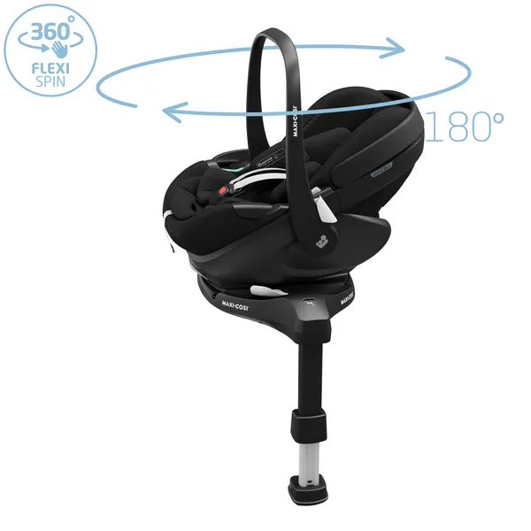 Maxi-Cosi Oxford 9pc Premium 360 Pro V2 Travel System in Black