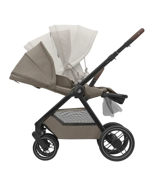 Maxi-Cosi Oxford 9pc Premium 360 Pro V2 Travel System in Truffle