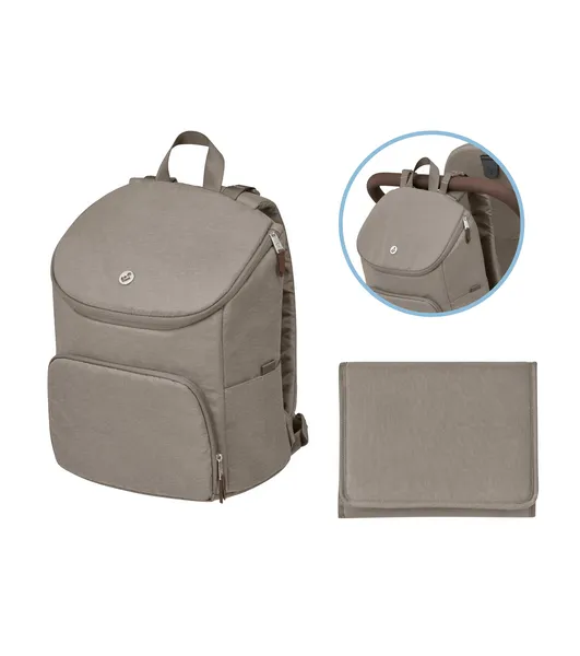 Maxi-Cosi Oxford 9pc Premium 360 Pro V2 Travel System in Truffle