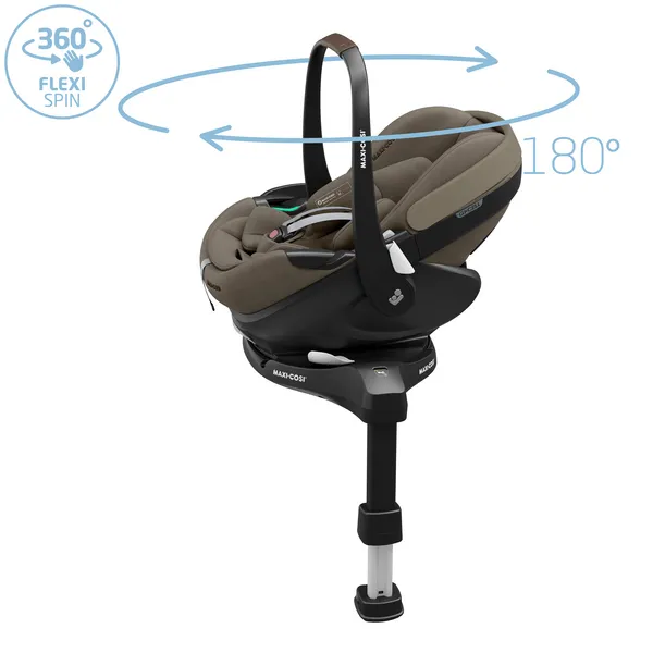 Maxi-Cosi Oxford 9pc Premium 360 Pro V2 Travel System in Truffle