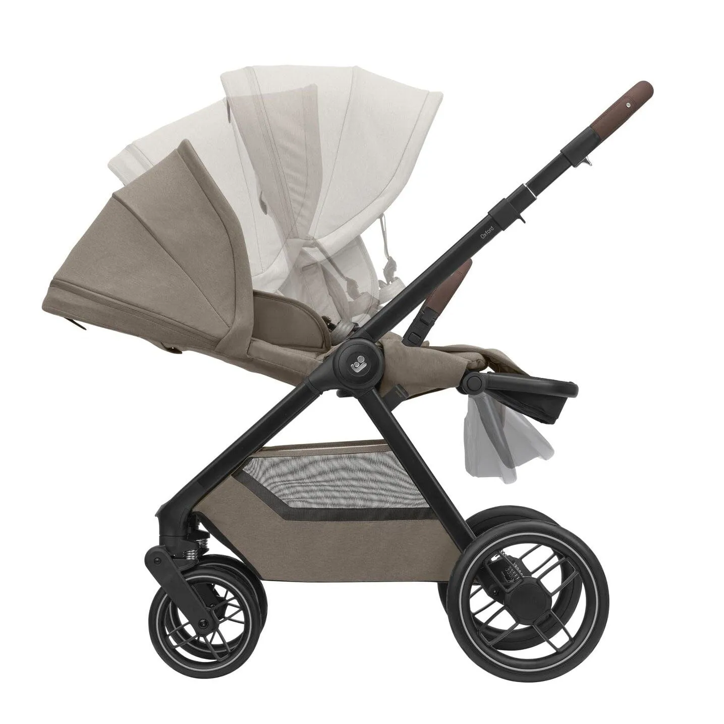 Maxi-Cosi Oxford 9pc Select Travel System in Truffle