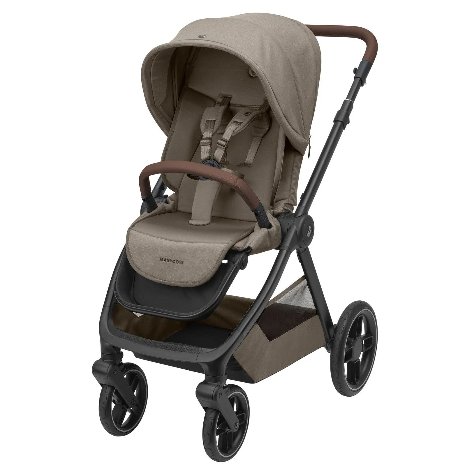 Maxi-Cosi Oxford 9pc Select Travel System in Truffle