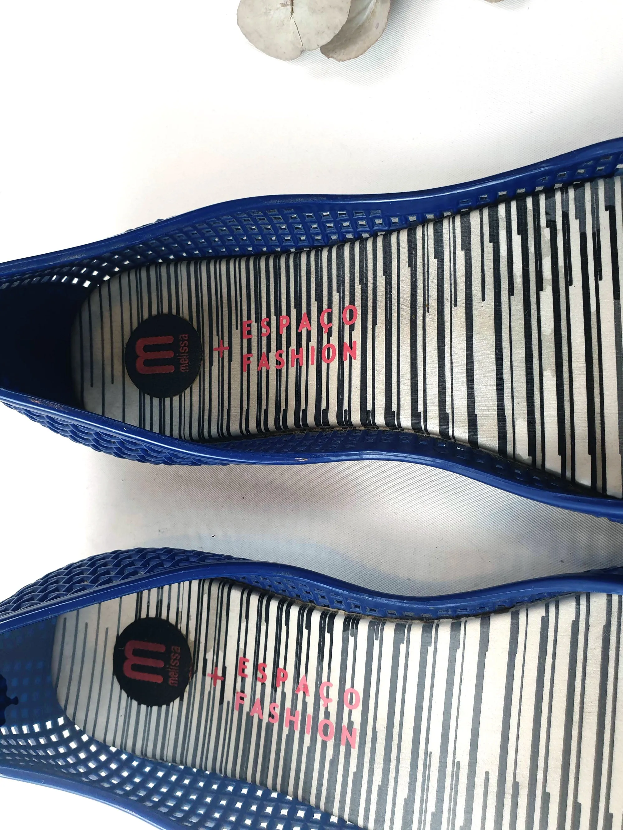 Melissa   Espaco Fashion blue plastic shoes size 38
