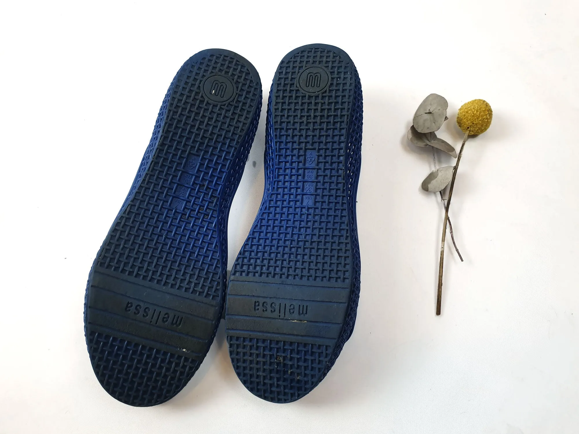 Melissa   Espaco Fashion blue plastic shoes size 38