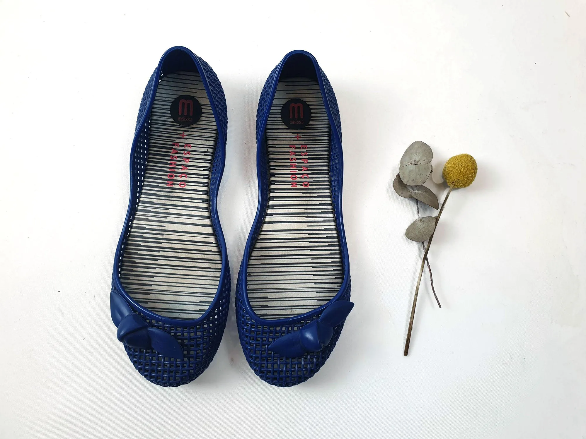 Melissa   Espaco Fashion blue plastic shoes size 38