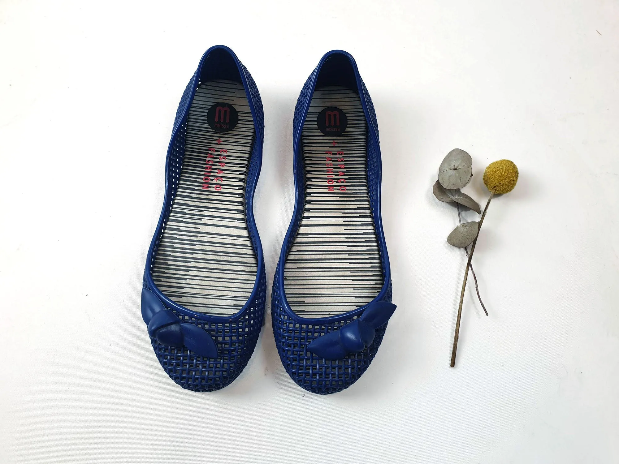 Melissa   Espaco Fashion blue plastic shoes size 38
