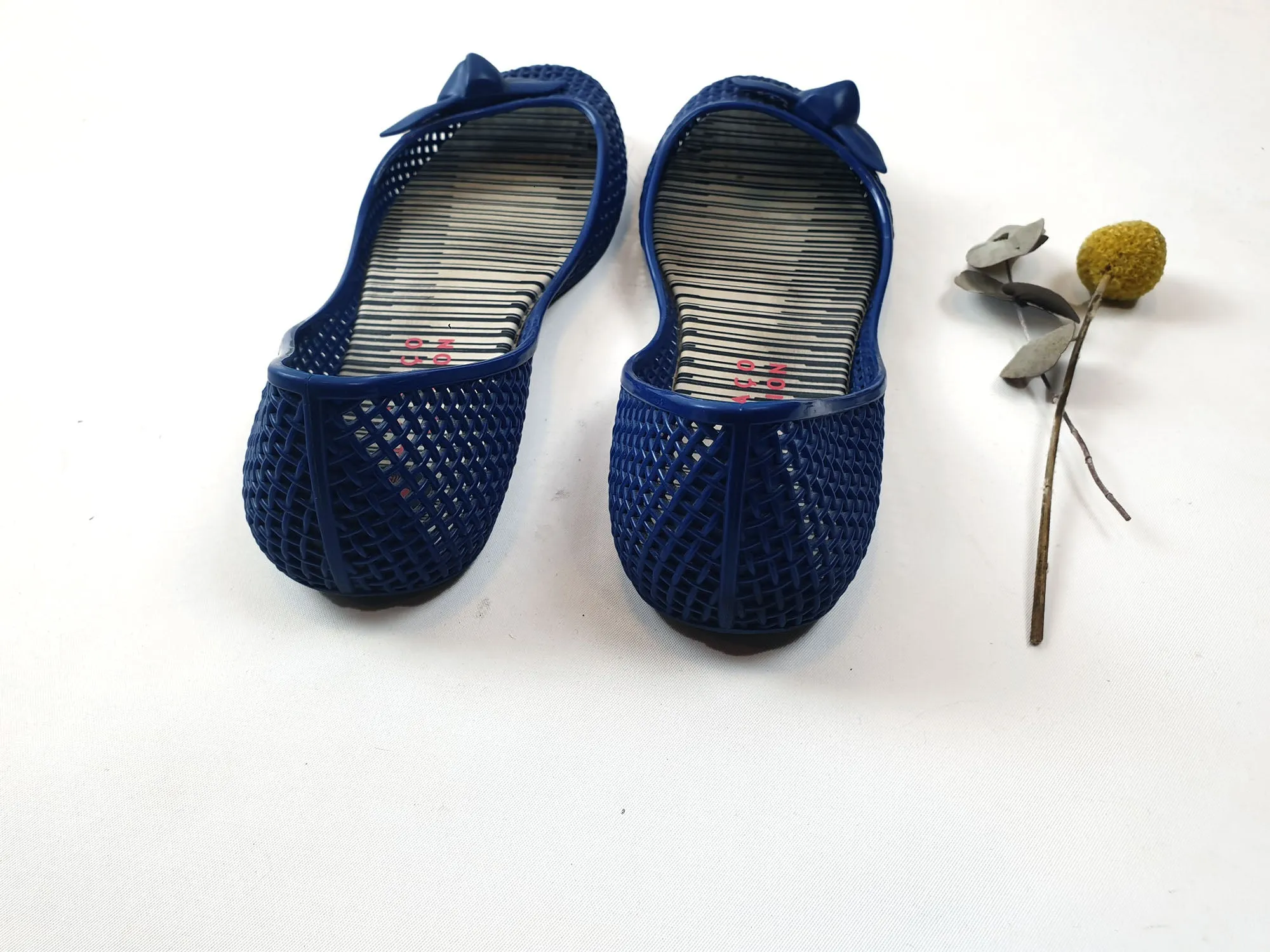 Melissa   Espaco Fashion blue plastic shoes size 38