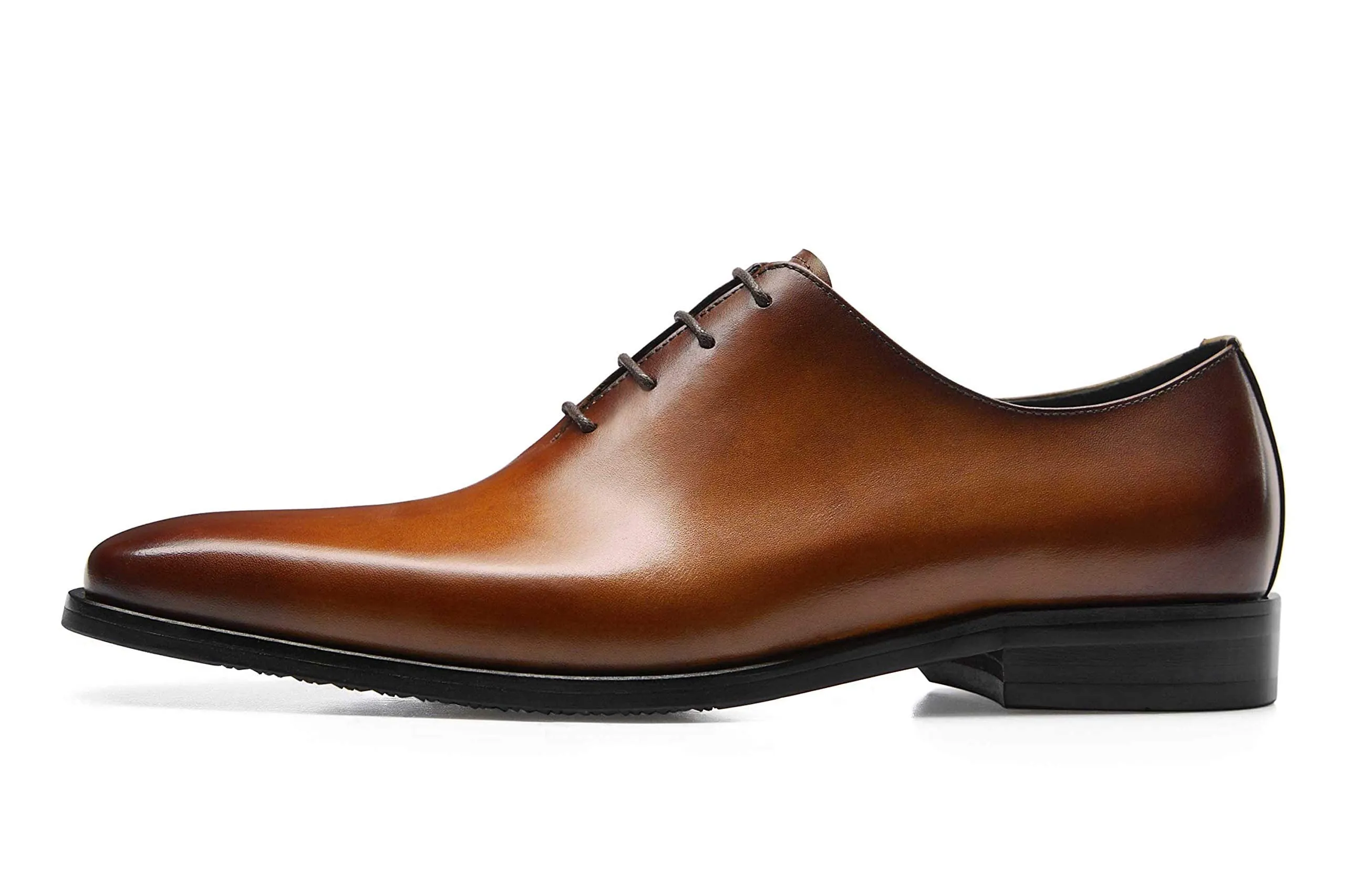 Men's Dress Shoes Oxford Formal Leather Shoes for Men 7US Brown