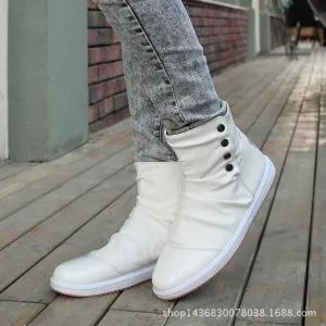 Men's Fashion Slip-On Boots 4 Color Options