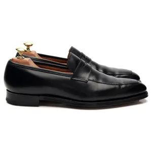 'Merton' Black Leather Loafers UK 6.5 E