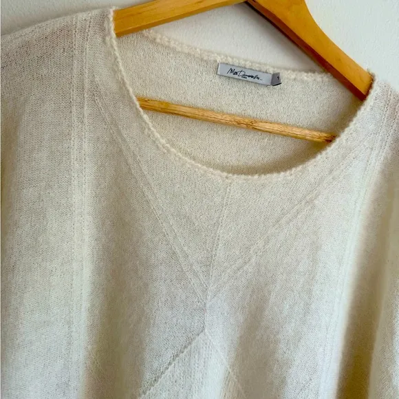 Mes Demoiselles x Revolve Aya Sweater Poncho size 1 cream