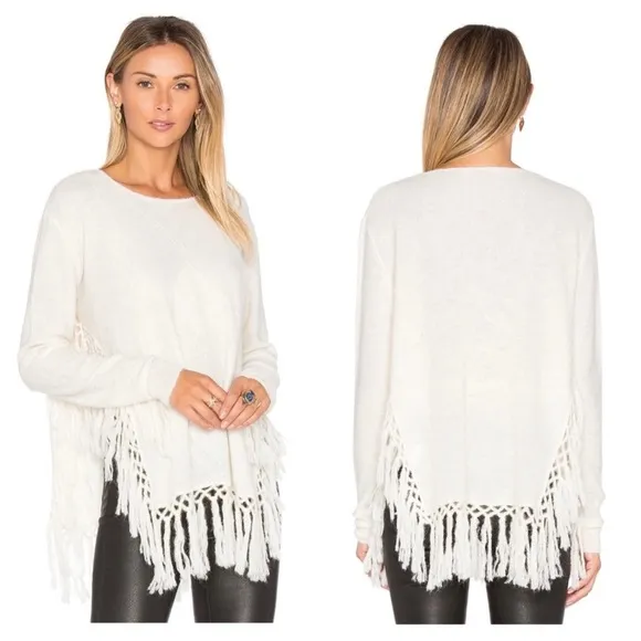 Mes Demoiselles x Revolve Aya Sweater Poncho size 1 cream